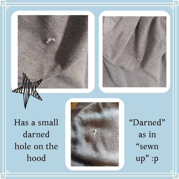 Official NFL Minnesota Vikings Charcoal Grey Hoodie Sweatshirt, Youth Size Small - Picture 6 of 9